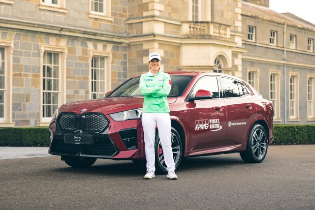 BMW Friend of the Brand Leona Maguire at the BMW Announcement of the KMPG Women's Irish Open