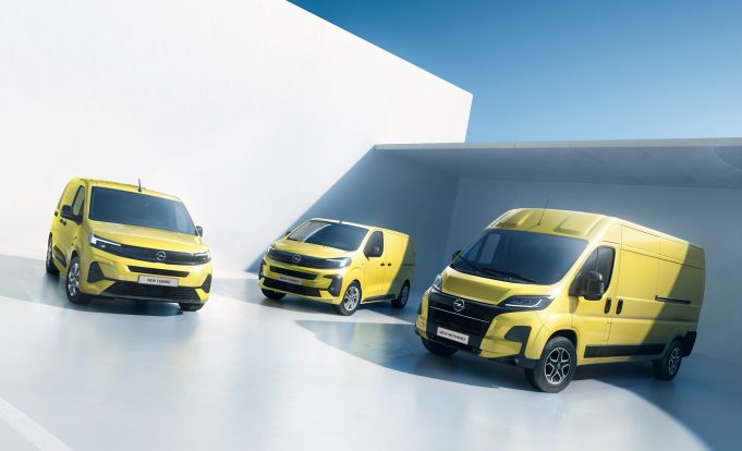 Opel Trio of Light Commercial Vehicles