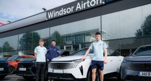 Dublin GAA Stars Collect New Peugeot 3008