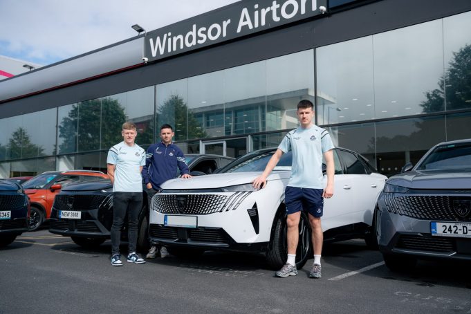 Dublin GAA Stars Collect New Peugeot 3008