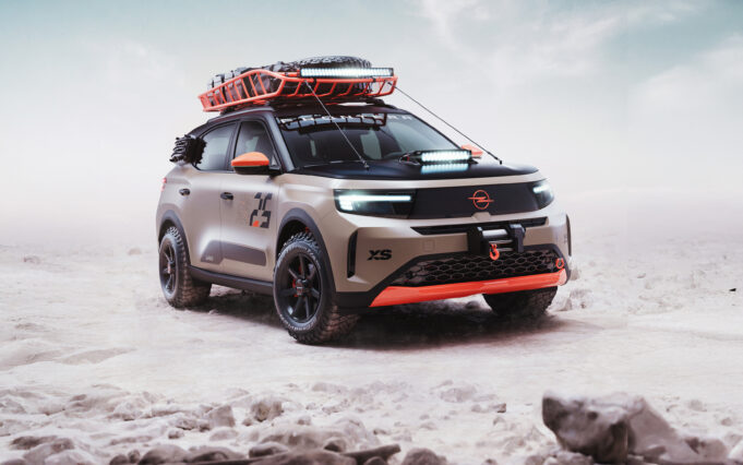 Rugged Opel Frontera SUV