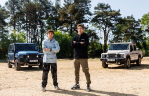 George Russell & Kimi Antonelli Off Road with INEOS