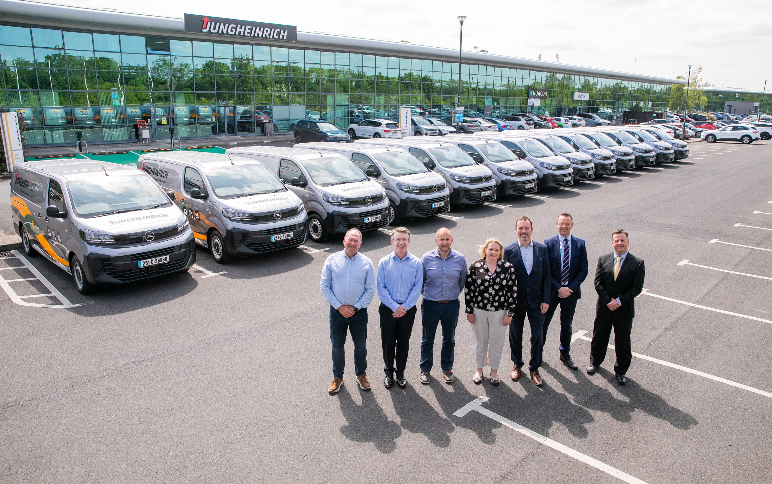 Electric Opel Vivaro Fleet for Jungheinrich