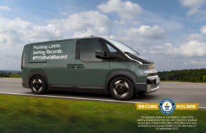 Kia PV5 Cargo sets a GUINNESS WORLD RECORD