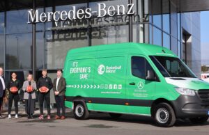 Mercedes-Benz vans Team up with Basketball Ireland