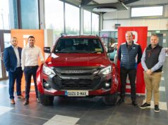 Hugo Loonam Motors brings ISUZU to Midlands