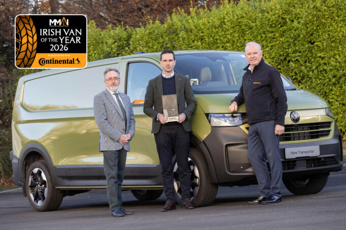 VW Transporter Wins 2026 Irish Van of the Year Award