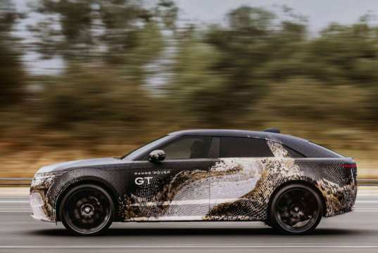 Range Rover Previews all-electric GT Ahead of Full Reveal