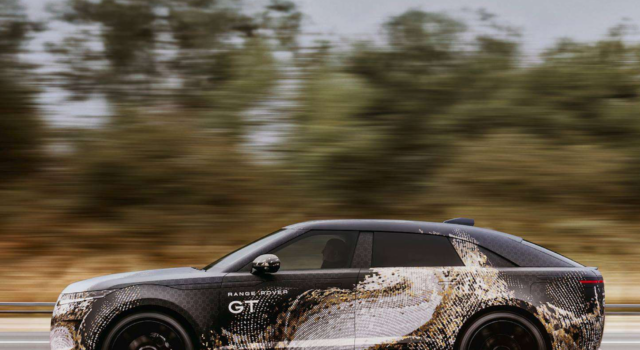 Range Rover Previews all-electric GT Ahead of Full Reveal