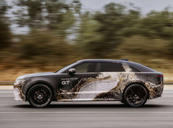 Range Rover Previews all-electric GT Ahead of Full Reveal